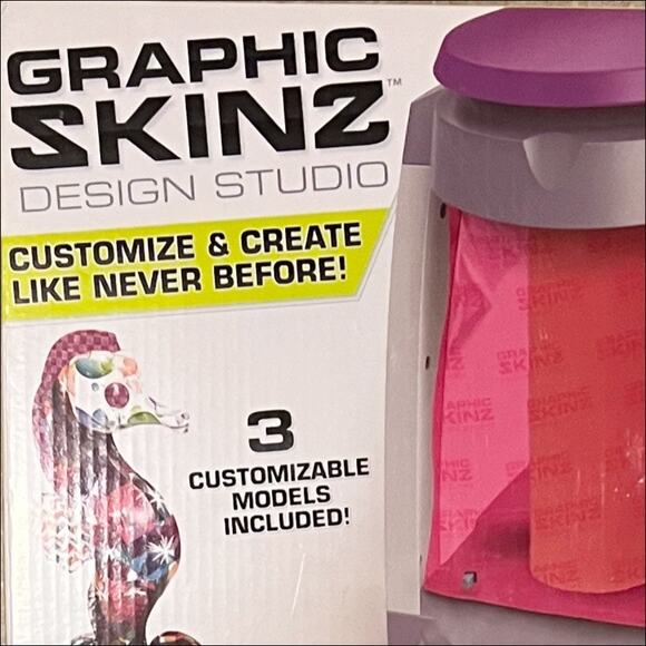 New in Box Graphic Skinz Design Studio Motorized Vacuum Chamber & 30 Transfers - Picture 3 of 5